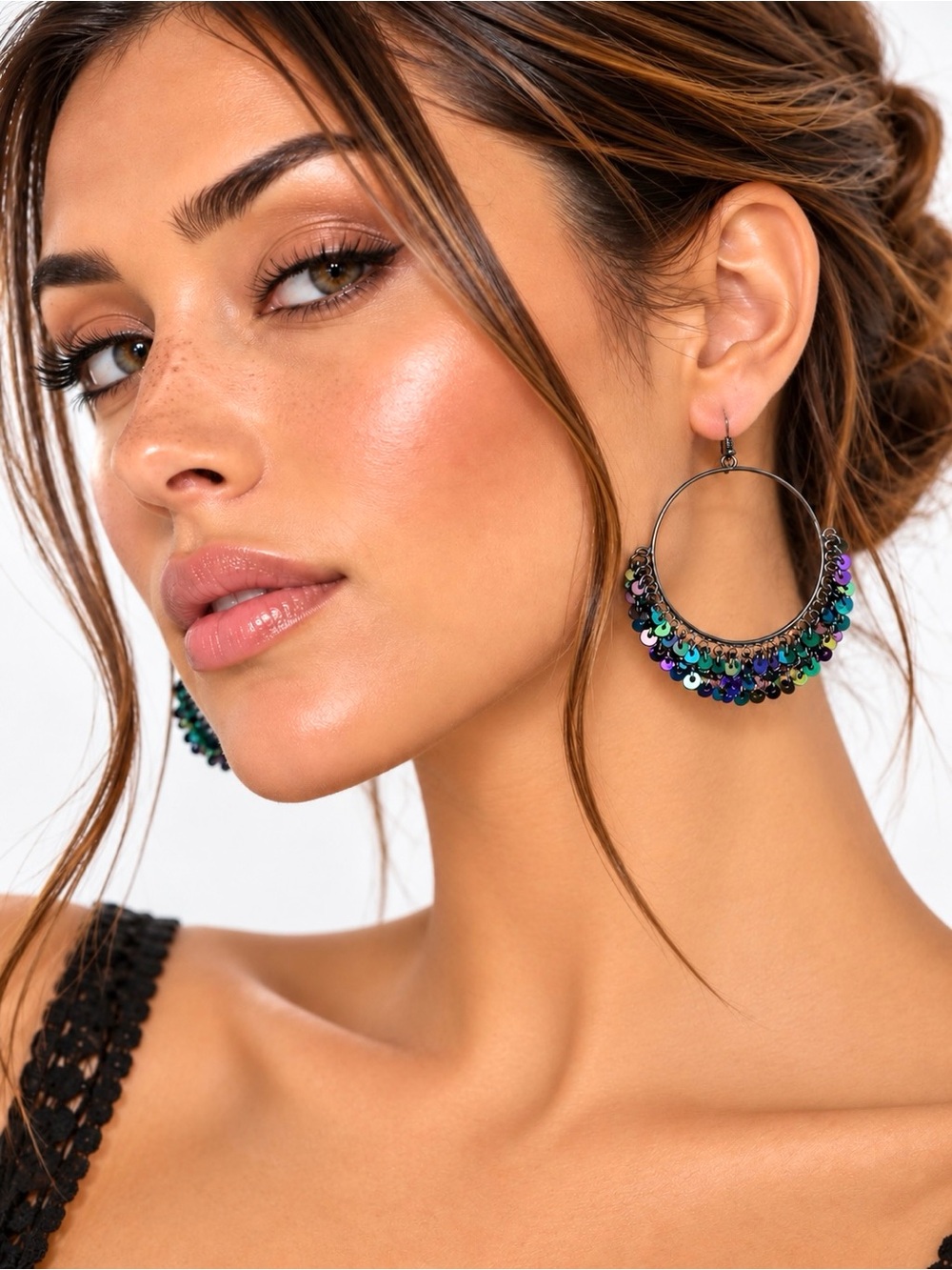 BEBE LUXURY EARRINGS